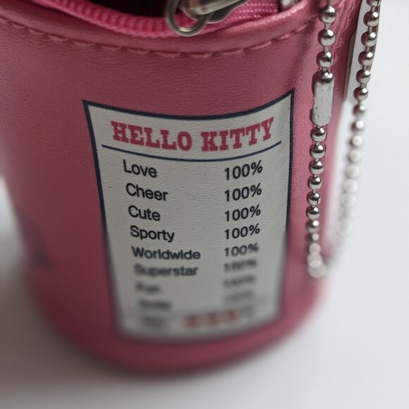 Hello Kitty Zippered Pouch Pop can Sold Only in Japan Brand New with Tags - Picture 8 of 10